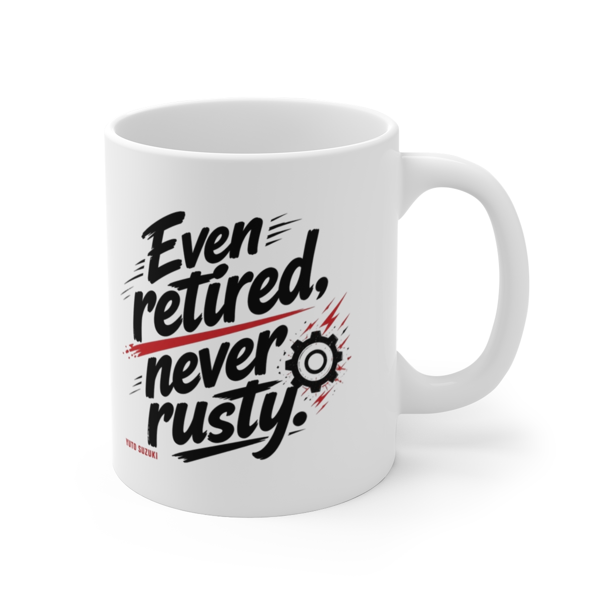 Sakamoto Days "Even retired, never rusty." White Mug