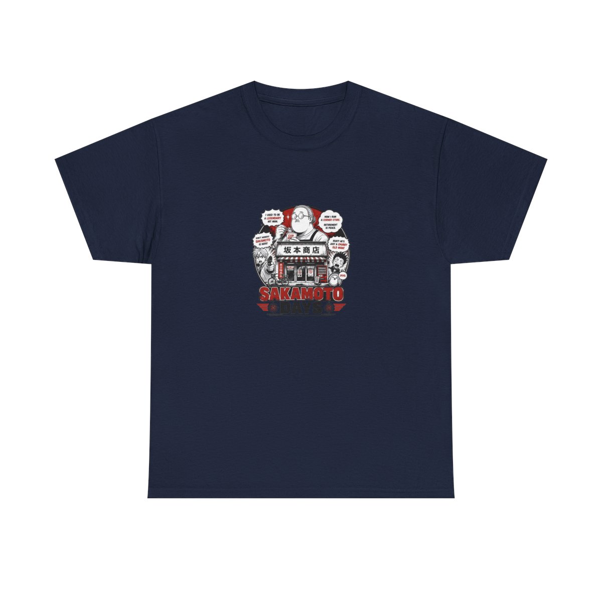 Sakamoto Days "Sakamoto Days" Unisex Tee - alternate angle 3, merchandise