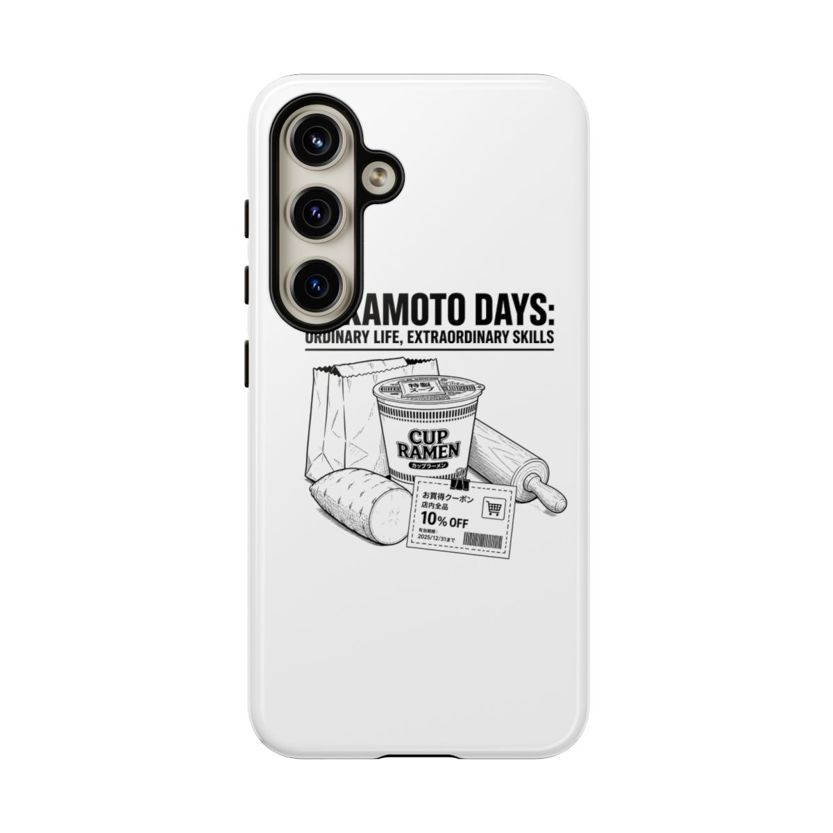 Sakamoto Days "Sakamoto Days: Ordinary Life, Extraordinary Skills" Phone Case