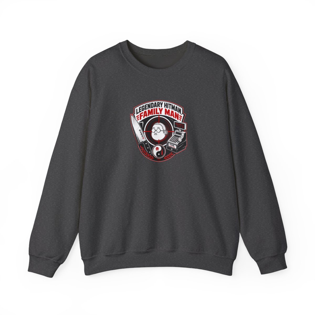 Sakamoto Days "Legendary Hitman, Family Man" Crewneck