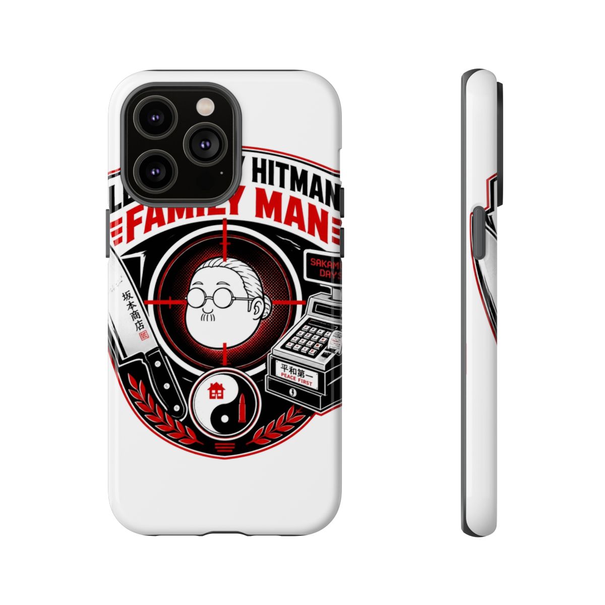Sakamoto Days "Legendary Hitman, Family Man" Phone Case - alternate angle 5, merchandise