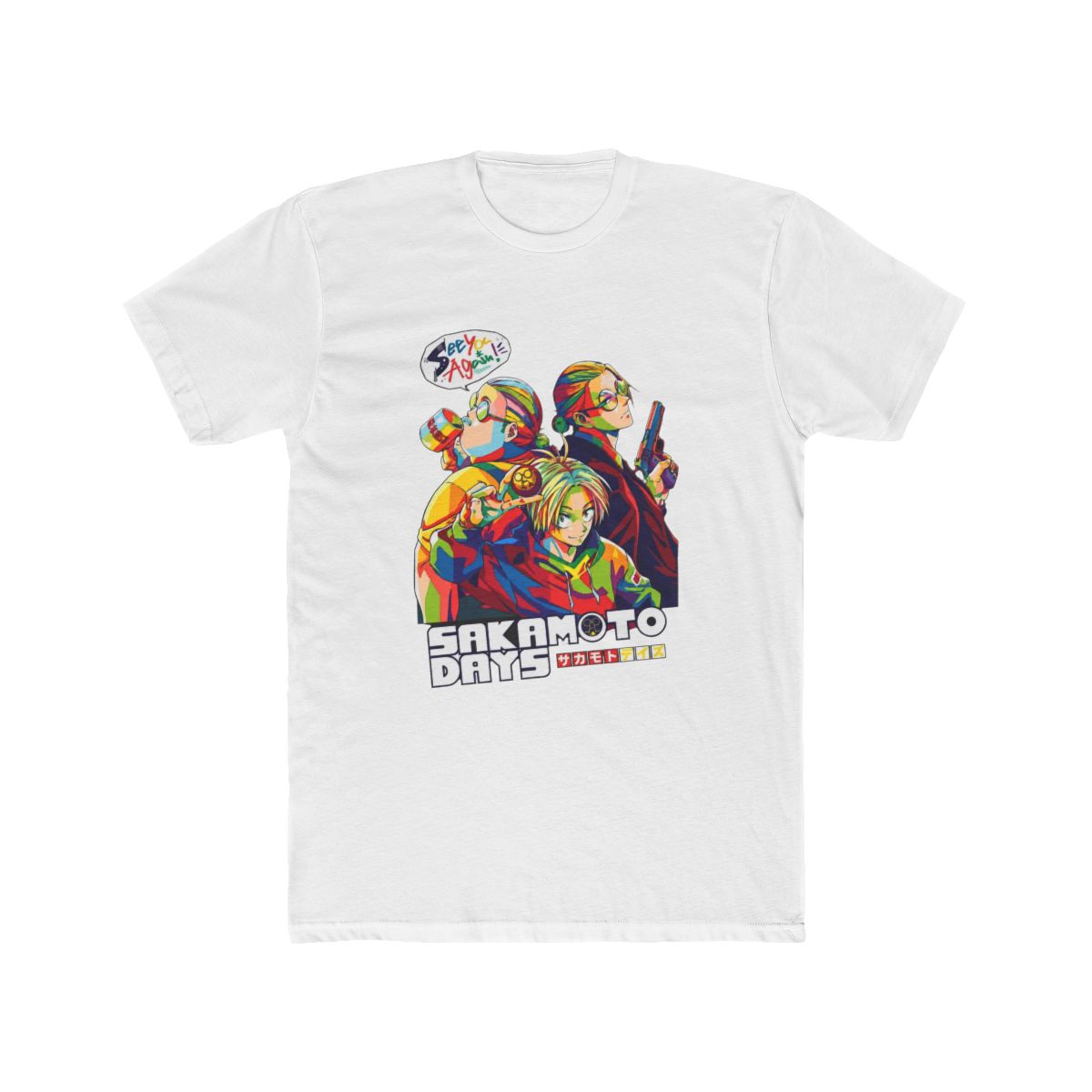 Sakamoto Days Wpap Pop Art T Shirt