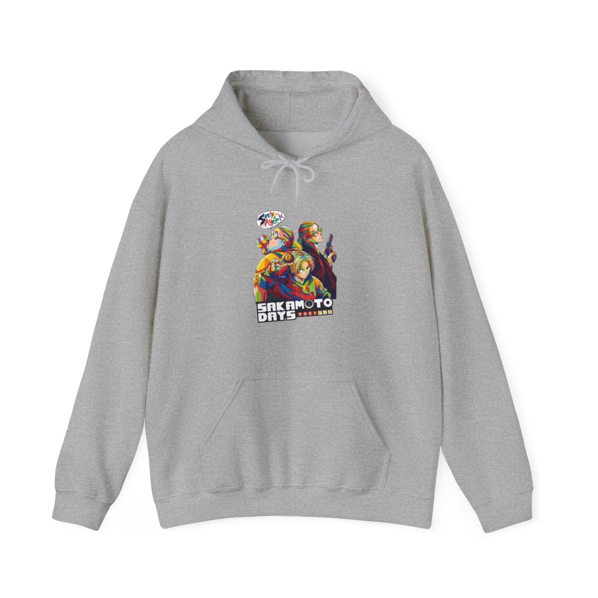 Sakamoto Days Wpap Pop Art Hoodie